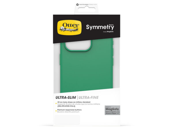 OtterBox Symmetry Plus - iPhone 15 Pro - Green Juice