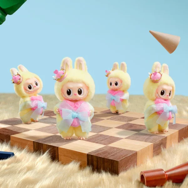 POP MART THE MONSTERS LABUBU Let's Checkmate Vinyl Plush Pendant - Image 4