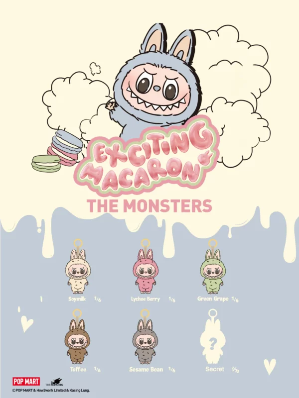 THE MONSTERS - Exciting Macaron Vinyl Face Series - Image 2
